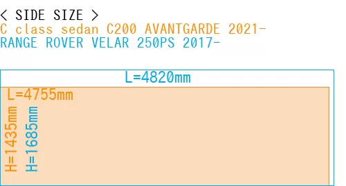 #C class sedan C200 AVANTGARDE 2021- + RANGE ROVER VELAR 250PS 2017-